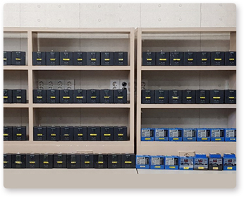 펌프(PUMP) 및 보정기(CALIBRATER)